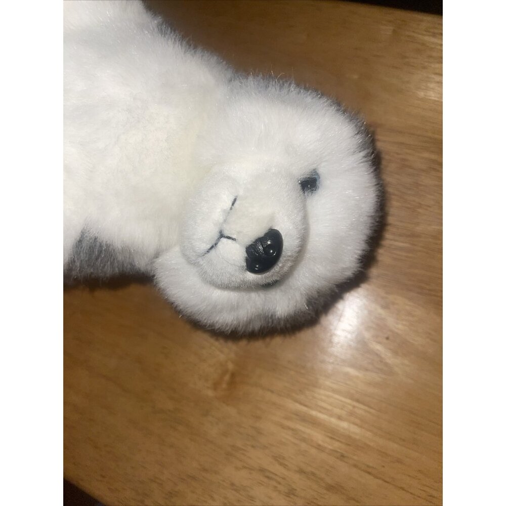 Ty Dakota Husky Dog Wolf 10" Stuffed Animal Plush 1994 Realistic Wolf Dog - Picture 12 of 16